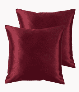 GRACE-tyynynpäälliset, 2/pakk. 43x43 cm Tummanpunainen