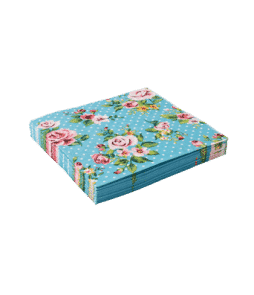 MERRY-lautasliinat, 20/pakk. Turkoosi