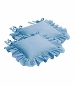 GUSTAVIA-istuintyynynpäälliset, 2/pakk. Vaaleansininen