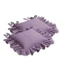 GUSTAVIA-istuintyynynpäälliset, 2/pakk. Liila