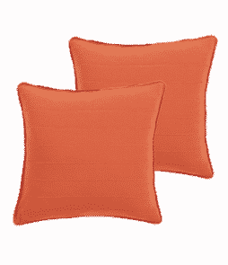 DRÖMMA-tyynynpäälliset, 2/pakk. 50x50 cm Tiilenpunainen