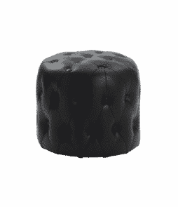 SKENE-rahi, pieni. Päällystetyt napit Musta/tekonahka