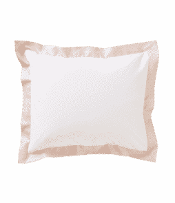ZARA-tyynyliina Valkoinen/roosa