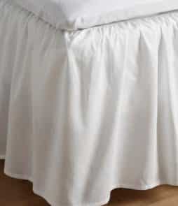 ZACK-helmalakana ekologista puuvillaa Valkoinen