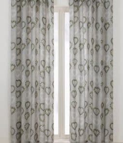 BELINDA-solmimisnauhaverhot, 2/pakk. Harmaa