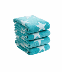 WIN-käsipyyhkeet, 4/pakk. Vaalea turkoosi