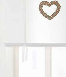 BELINDA-laskosverho Valkoinen