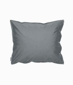 PERCALE-tyynyliina 60x50 cm Harmaa/tummanharmaa