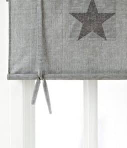 KID STAR -laskosverho Antrasiitinharmaa