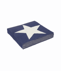 STARRY BIG -lautasliinat, 20/pakk. Sininen