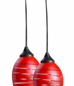 VÅG-ikkunavalaisimet, 2/pakk. Punainen