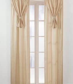 KRISTIN-liehukeverhot, 2/pakk. Vaalea beige