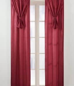 KRISTIN-liehukeverhot, 2/pakk. Viininpunainen