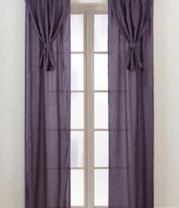 KRISTIN-liehukeverhot, 2/pakk. Luumuliila