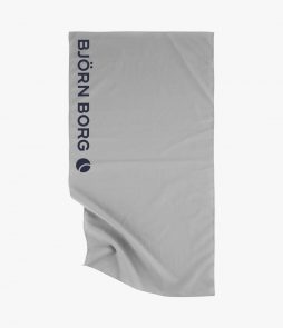 Bb Sport 50x100cm Towel, Harmaa, 50x100cm, Björn Borg