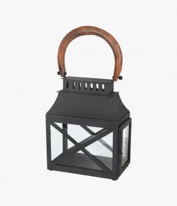Bc Olle 30x11x22cm Lantern, Musta, 11x30cm, Broste Copenhagen