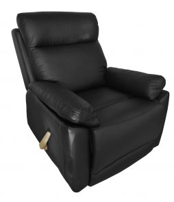 Boss recliner-tuoli musta