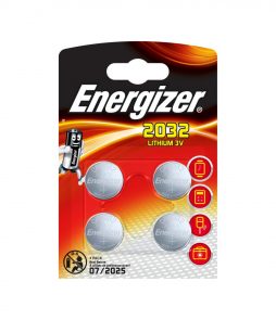 En Batteri Cr2032 4-Pack, Harmaa, 4x8cm,