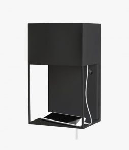 Gl El Box 18x13x30cm Vägghylla, Musta, 13x18cm, Globen Lighting