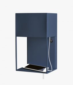 Gl El Box 18x13x30cm Vägghylla, Tummansininen, 13x18cm, Globen Lighting