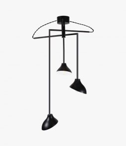 Gl El Shift 3 60x60x110cm Pendel, Musta, 60x60cm, Globen Lighting