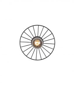 Gl El Wheel Mini 28x9cm Plafond, Musta, 9x28cm,