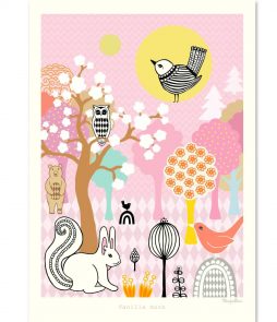 Juliste, Blueberry Bird,