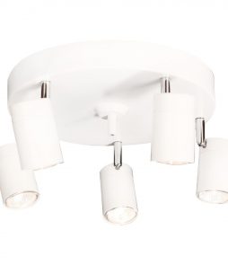Ryd El Correct 30x14,5cm 5-Spot Ceiling, Valkoinen, 30x30cm, By Rydéns