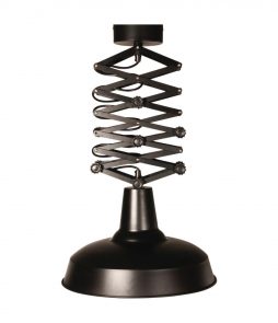 Gl El Push 35x35x120cm Pendant, Musta, 35x35cm, Globen Lighting