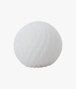Bisquit Led Candle Small, Valkoinen, 10x10cm, Hemtex