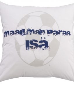 M Isä Fotboll 50x60 cm, Sininen,