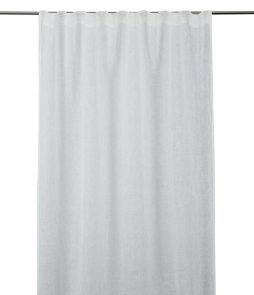 Lionel Curtain W Hidden Loops, Kermanvalkoinen, 135x300cm, Hemtex
