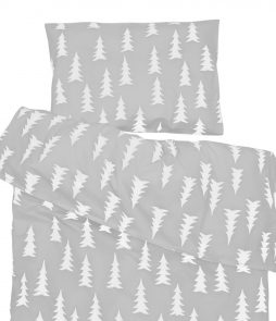 Fld Gran 110x130cm 38x55cm Bedset, Harmaa, 150x210cm, Fine Little Day