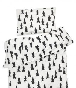Fld Gran 110x130cm 38x55cm Bedset, Musta, 150x210cm, Fine Little Day