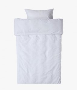 Zig Zag 150x210 50x60cm Bedset, Valkoinen, 150x210cm, Hemtex