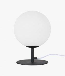 Gl El Luna 14x14x18cm Bordslampa, Musta, 14x14cm, Globen Lighting