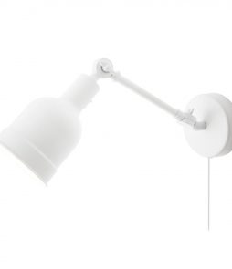 Ryd El Bolt Mini 49x23cm Wall Lamp, Valkoinen, 23x49cm, By Rydéns