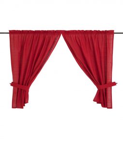 Sivuverhot, Plain slub,