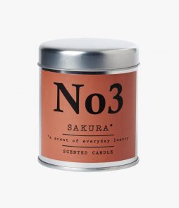 Sakura Scented Candle In Box, Englanninpunainen, 7x7cm, Hemtex