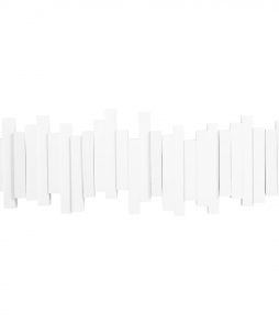 Um Sticks 48x18x2,5cm Hook, Valkoinen, 18x48cm, Umbra