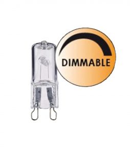 Gl El Halogen G9 18w 0,7x3cm Lightbulb, Lasinkirkas, 0.7x0.7cm, Globen Lighting